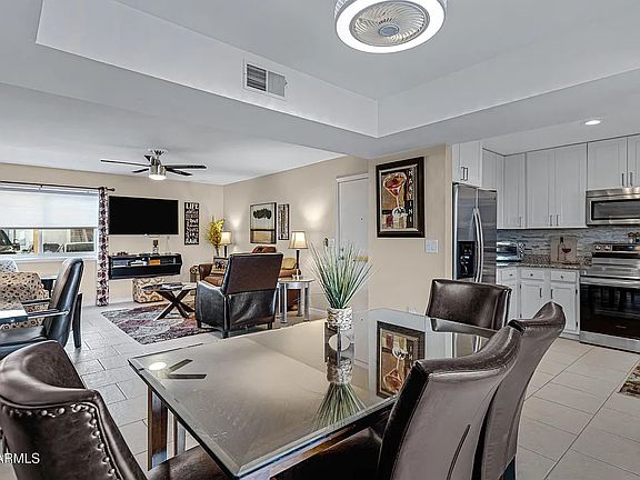 From Dining Room
Open Plan L.R. & Kitchen