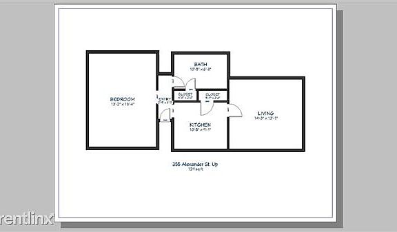 A355 Up Floor Plan