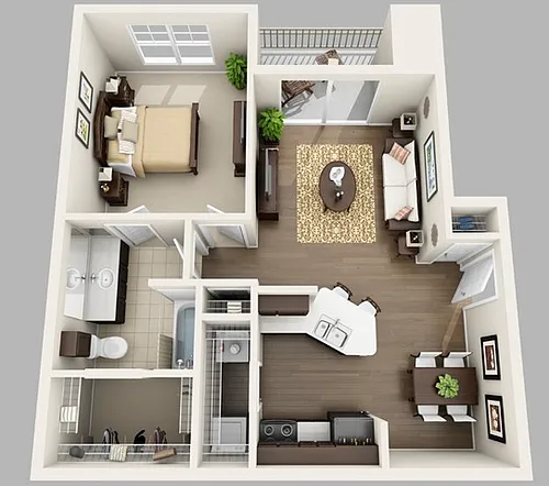 Floor plan The Tuscany