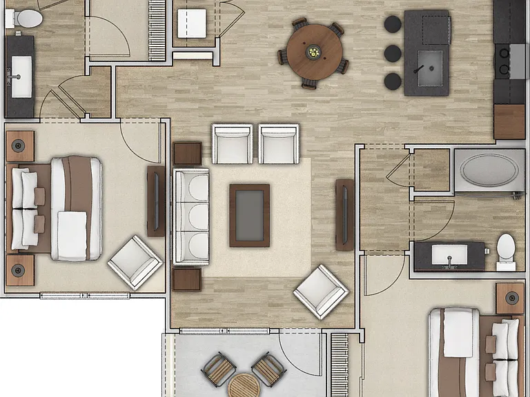 Messina Luxury Apartments — Photo 23