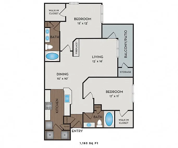 Floor plan Pinehurst