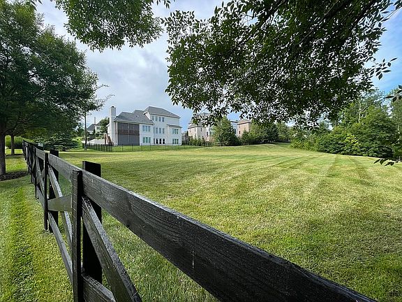 Backs up to green space.