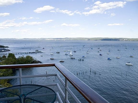 Floating Over the Hudson River on Your Deck