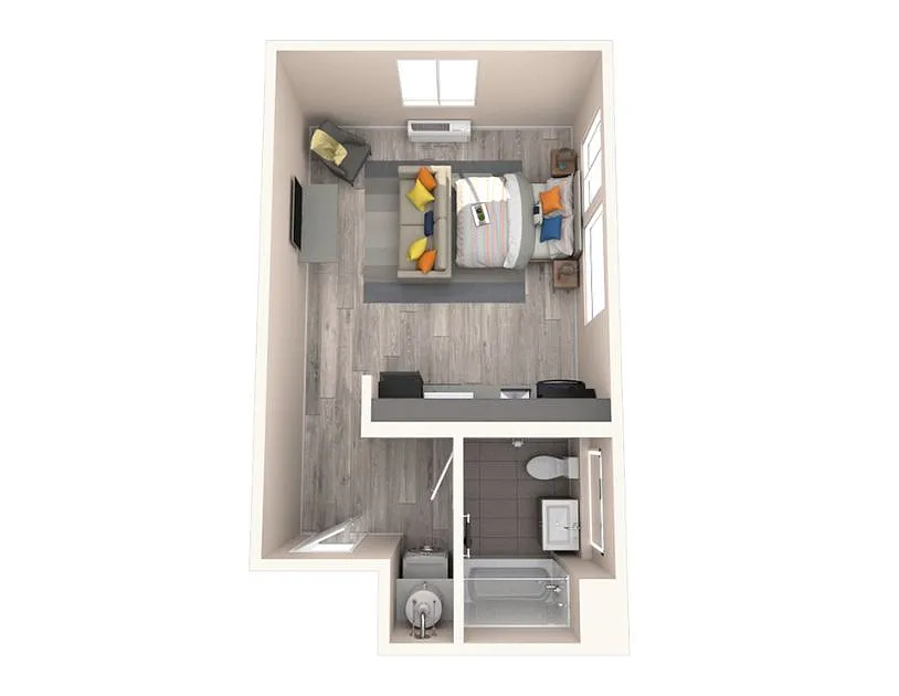 Floor plan Studio C