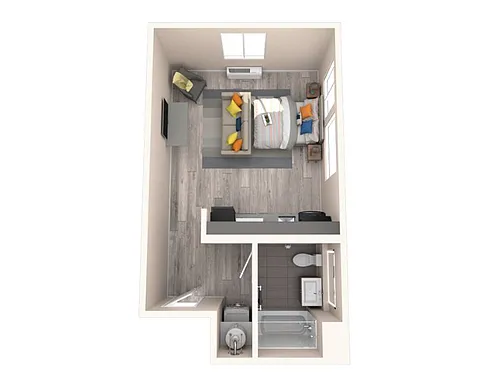Floor plan Studio C