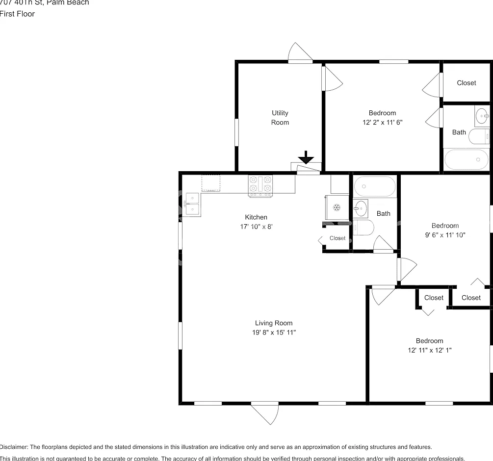 707 40Th St Palm Beach, FL 33407 — Photo 1