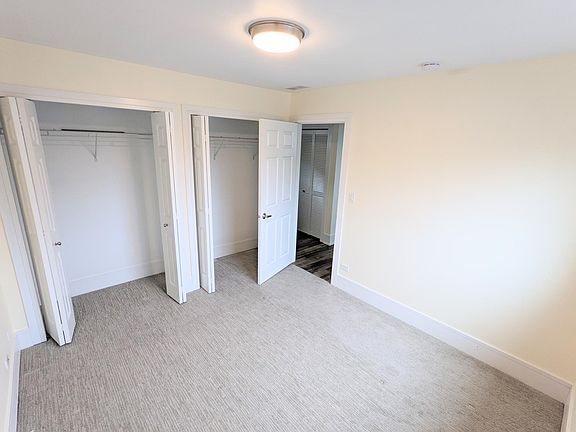 Spacious bedroom! Dimensions are 10'6" x 10' with spacious closets (double doors)