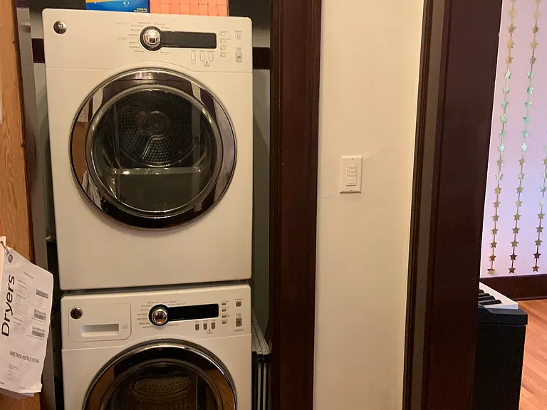 In-unit laundry