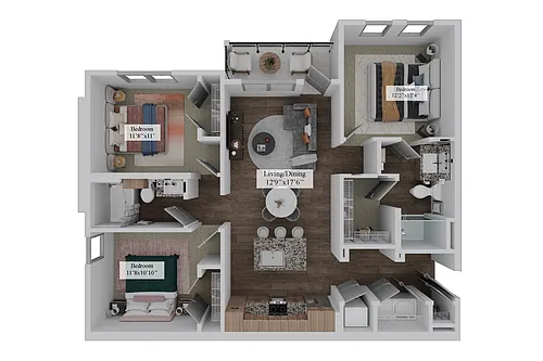 Floor plan The Conductor (C1)