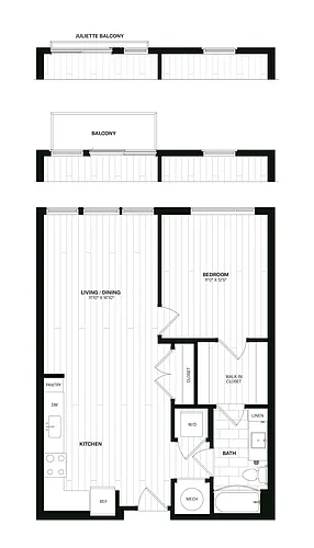 Floor plan 1B