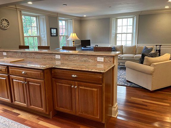 Open Concept Kitchen/Living Area with Bar Height Seating