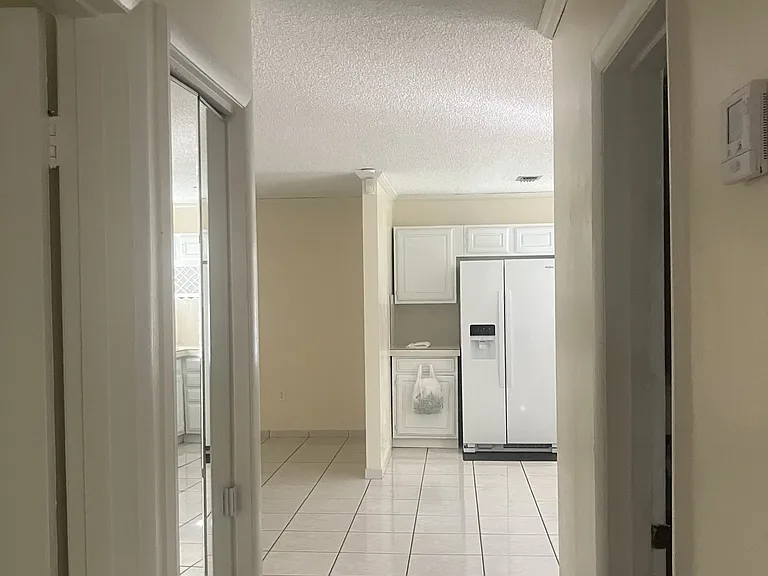 Main living area from bedroom 2