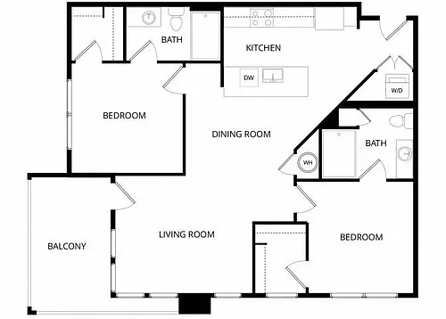Floor plan McClintock