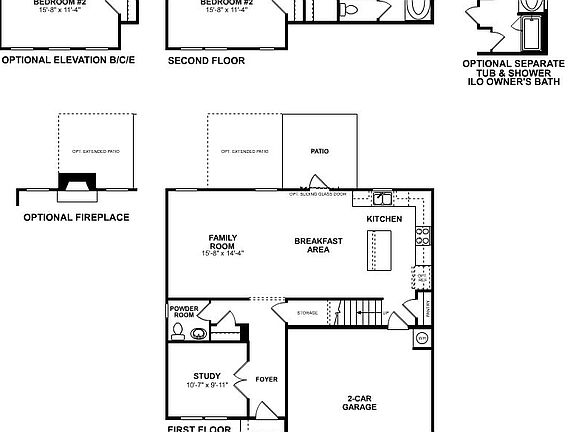 Bexley II Floor Print