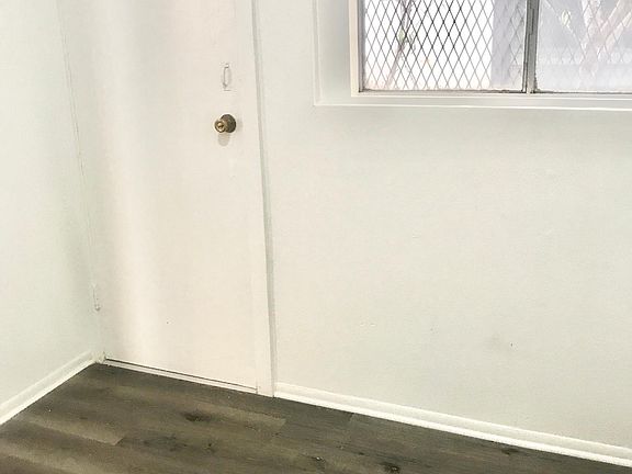 Kitchen eating area and back door