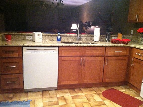 New sink and countertops