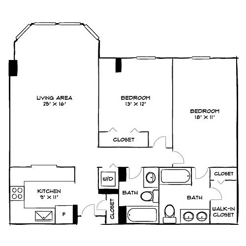 Floor plan Bentley Premier