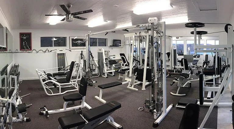 A $ 250,000 Fitness Building with views to dead for !