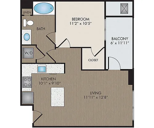 Floor plan Bistre