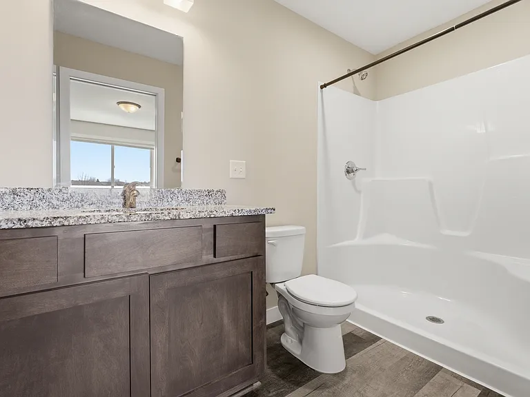 Step In Shower Master Bath.