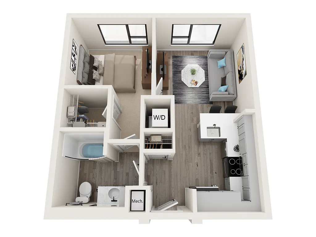 Floor plan Aries