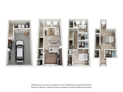 Floor plan C4TH - Keswick