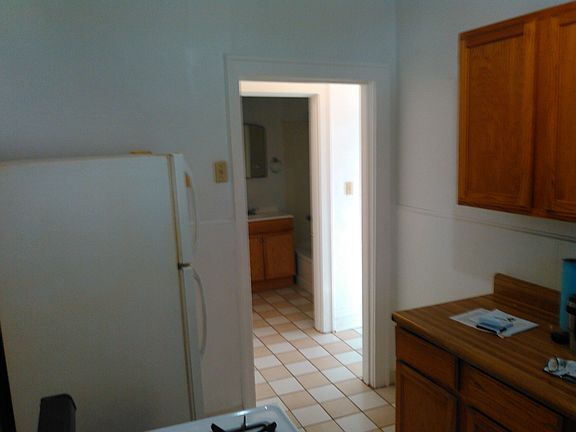 kitchen to hall and bath