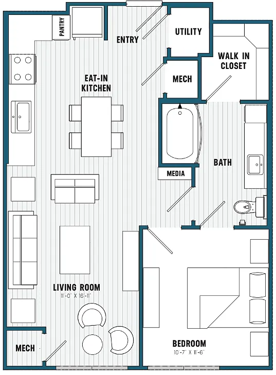 Floor plan A1