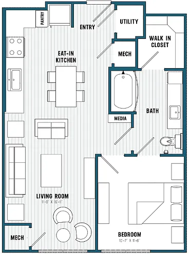 Floor plan A1