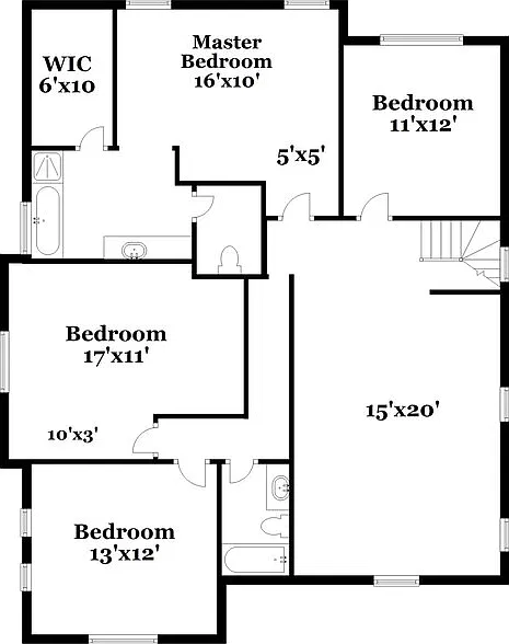4 bed, 2.5 bath, 2388 sqft, $2,330 — Photo 3