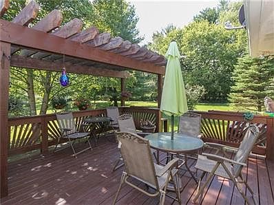 A Screened Porch leads to this Large Deck.