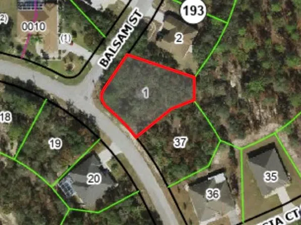 41 BALSAM STREET LOT 1, HOMOSASSA, FL 34446