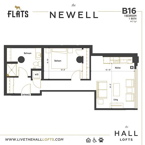 Floor plan B16