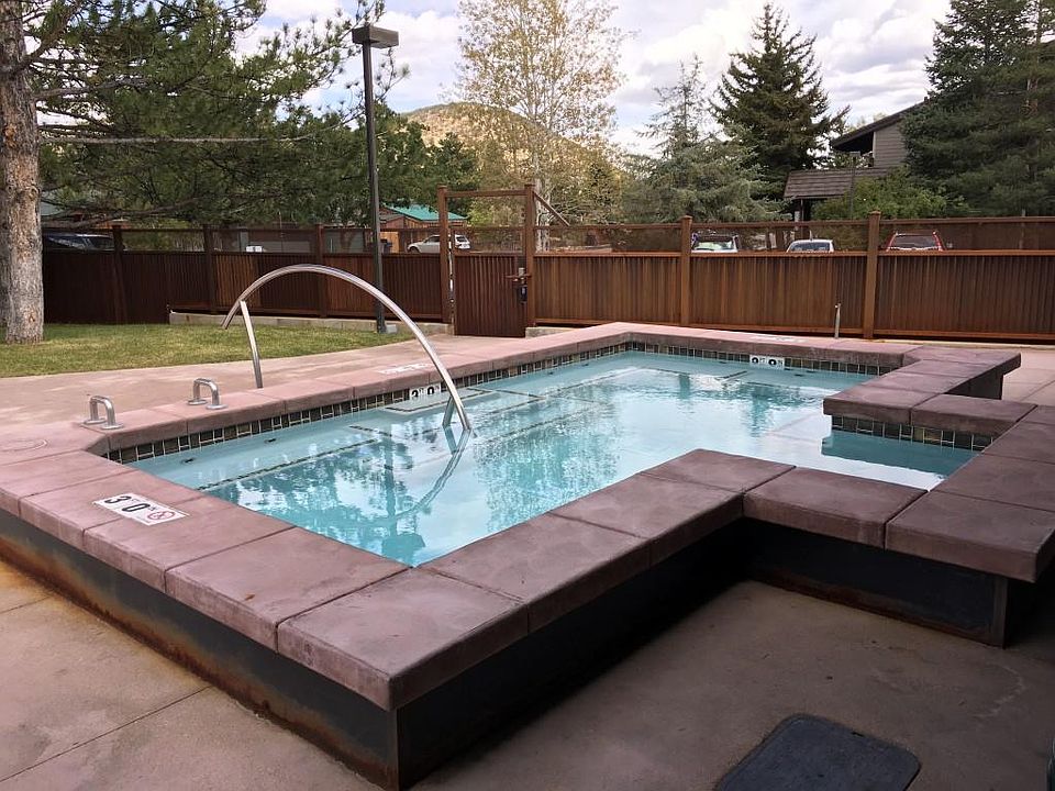 Hot Tub that is located 1 block away in main building of complex