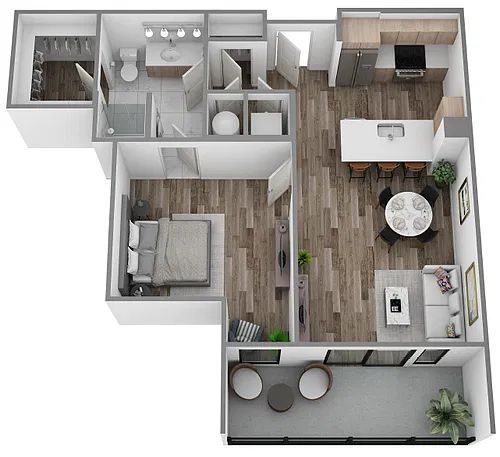 Floor plan C
