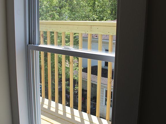 Balcony at Bedroom Window