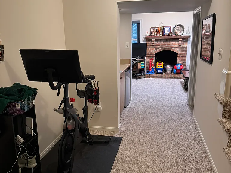 Basement hallway