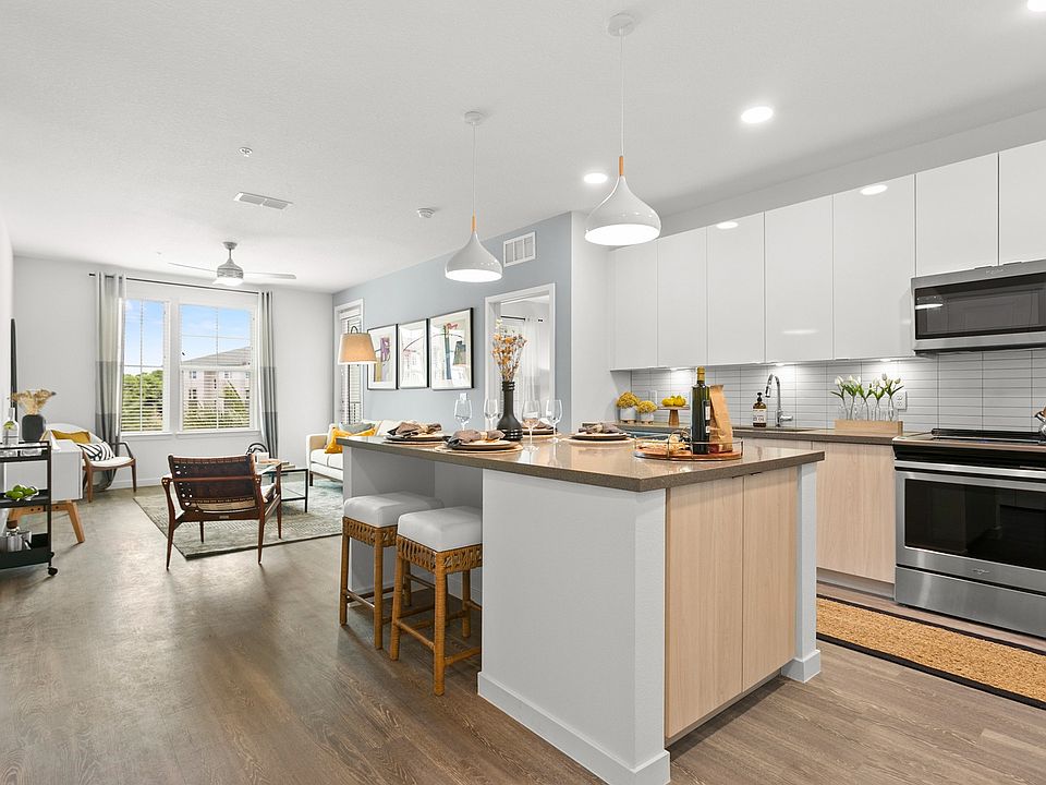 Open Floorplan View with Welcoming Kitchen