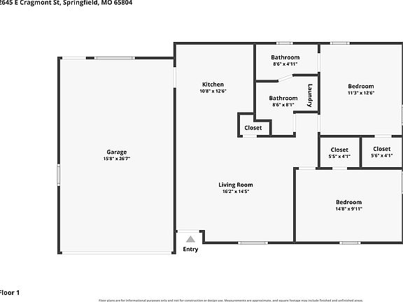 3rd image of 2645 E Cragmont Street
