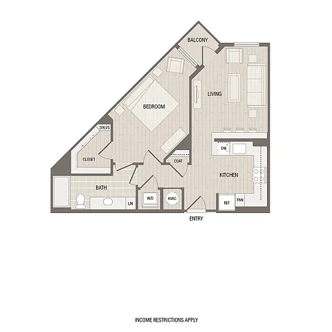 Floor plan A2.1.P8 Affordable