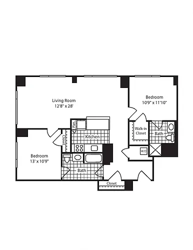 Floor plan B12R