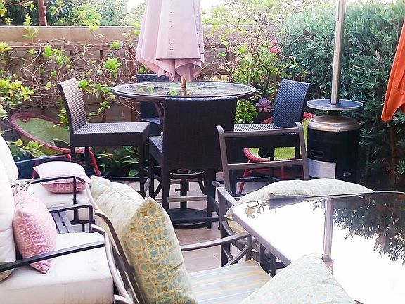 Additional patio shot