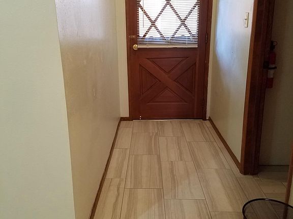back door - laundry on right