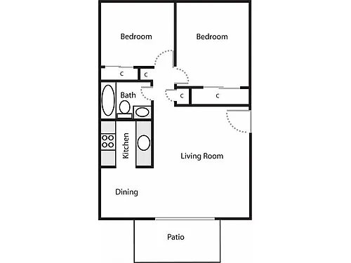 Floor plan B1
