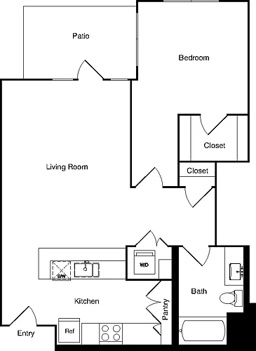 Floor plan A75