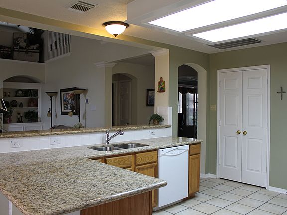 Kitchen is open to the Family Room