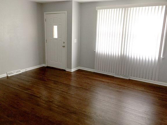 Newly refinished hardwoods