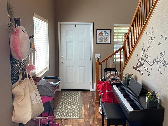 Inside front door foyer area