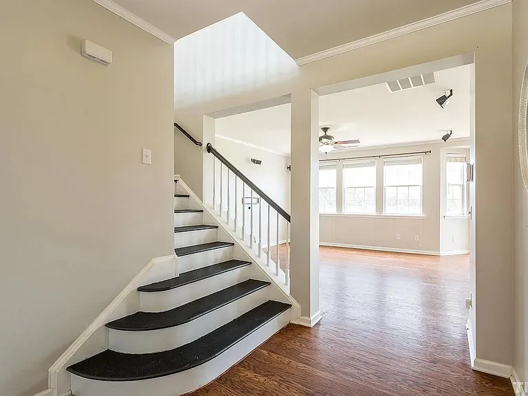 View from right inside front door
