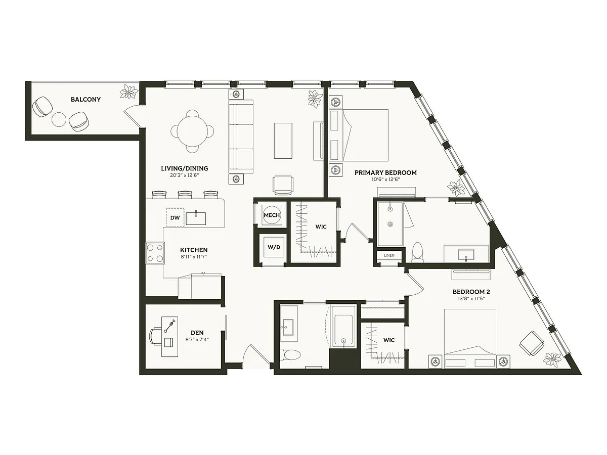 Floor plan B4
